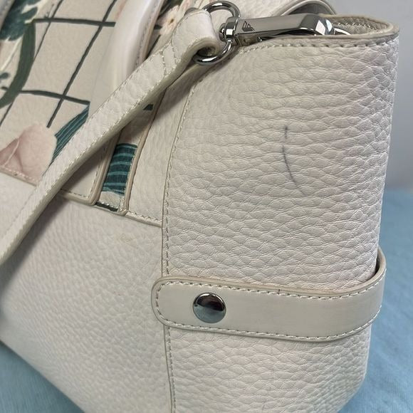 Fiorelli Botanical Print White Bag