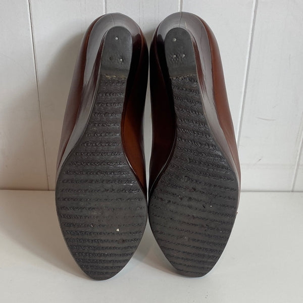 Salvatore Ferragamo Brown Wedges