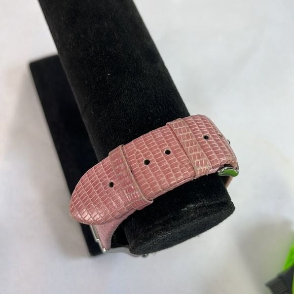 Philip Stein Oval with Diamonds Double Dial Watch