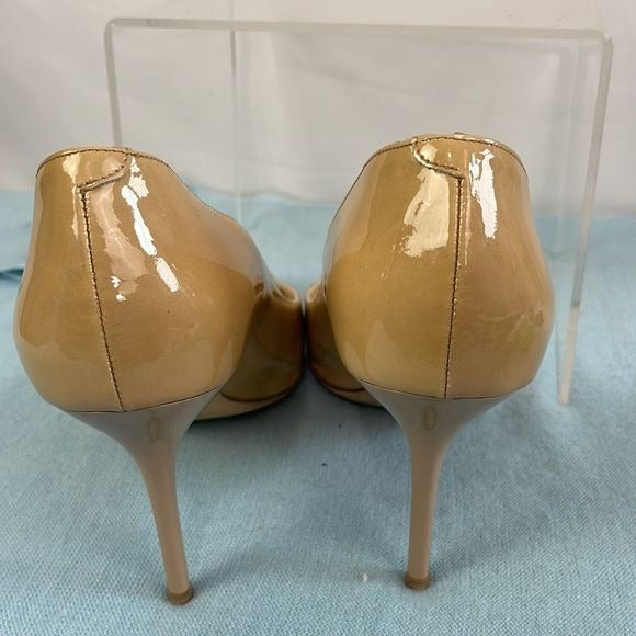 Jimmy Cho Tan Patent Pump Shoes