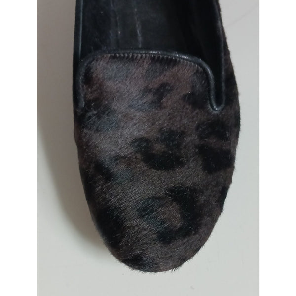 CHRISTIAN DIOR ANIMAL PRINT  PONY SHOES.
