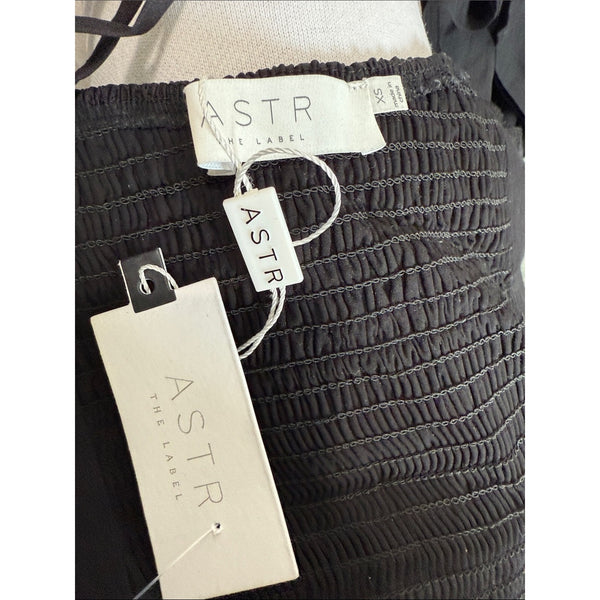 ASTR NWT BLACK CORSET CROP TOP