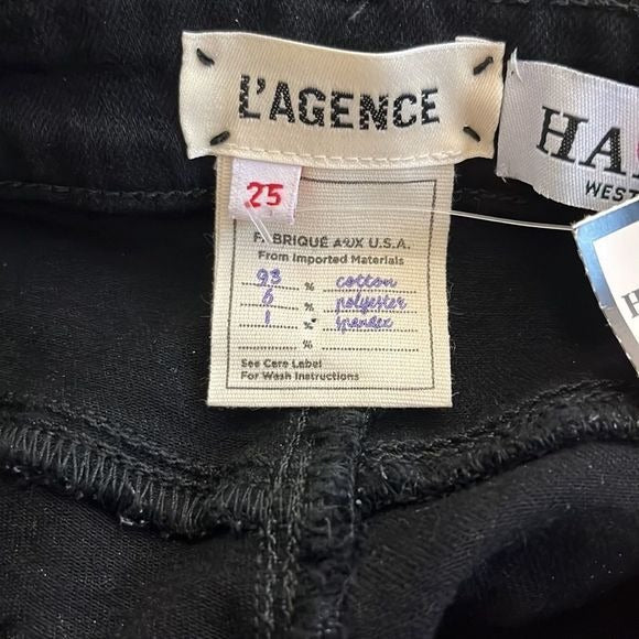 NWT L’agence Black Jeans