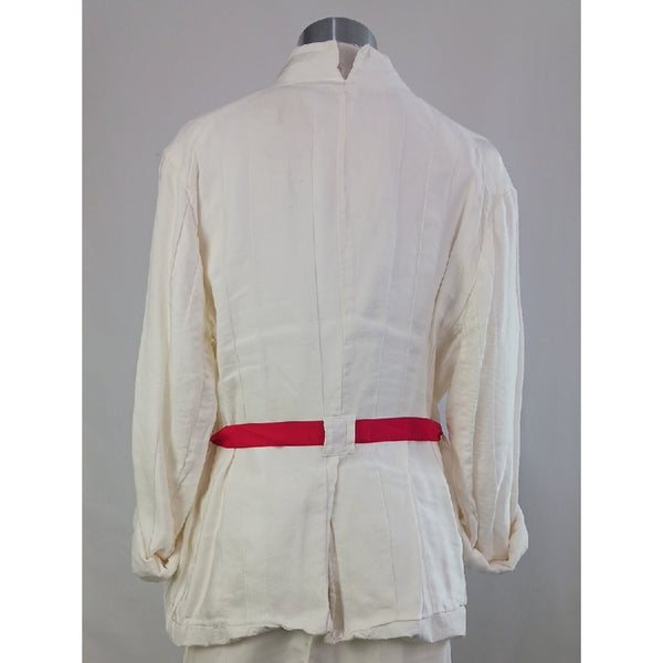 HANNAH WESSEL WHITE BLAZER JACKET