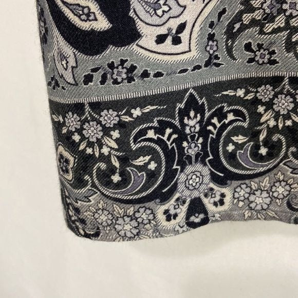 Lafayette 148 NWT Gray Print Skirt