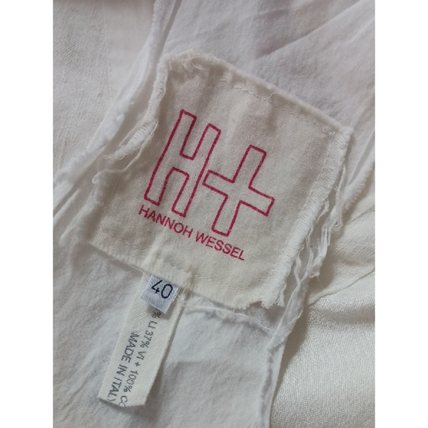 HANNAH WESSEL WHITE BLAZER JACKET