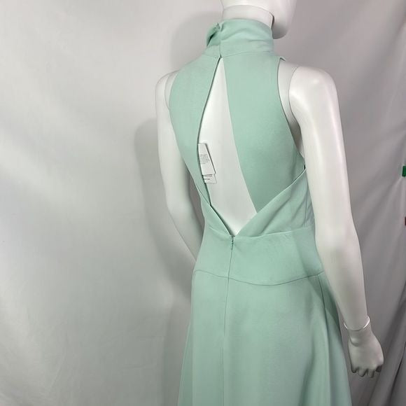 NWT Reiss Mint High Neck Layered MIDI Dress