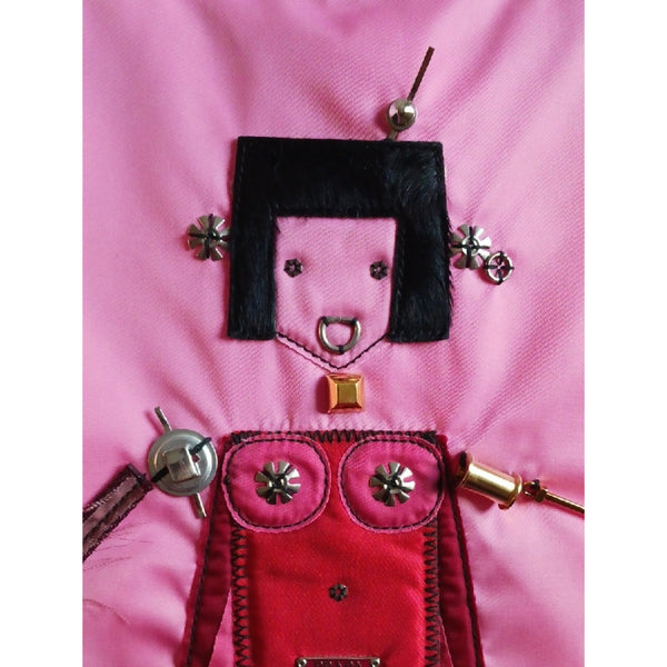 PRADA NEW ROBOT NYLON TOTE BAG.