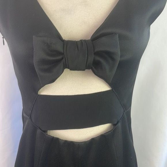 Moschino Black With Bow Back Dress