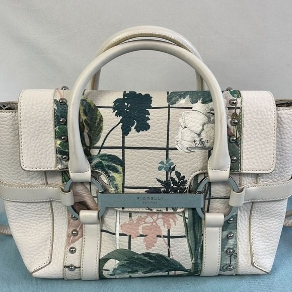 Fiorelli Botanical Print White Bag
