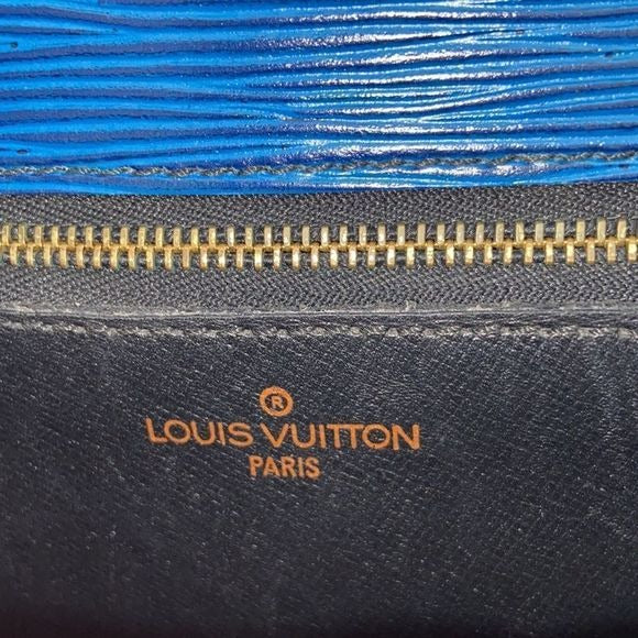 Louis Vuitton Blue Epi St Cloud Bag