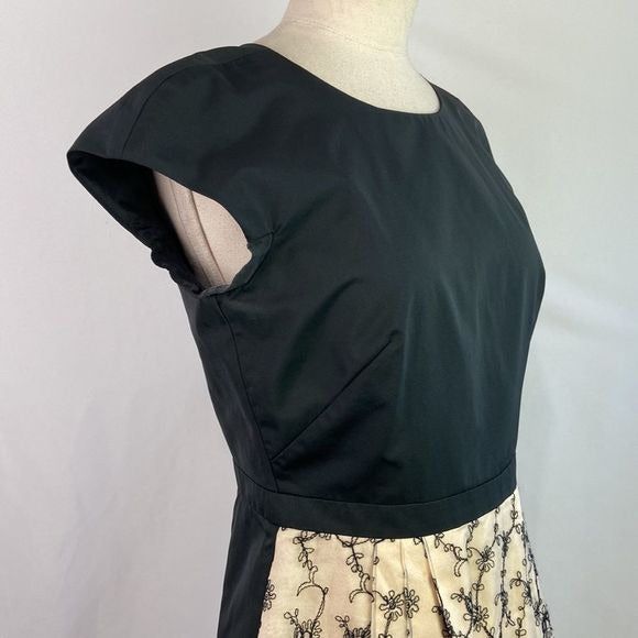 MaxMara Black Top/Ember Skirt Dress
