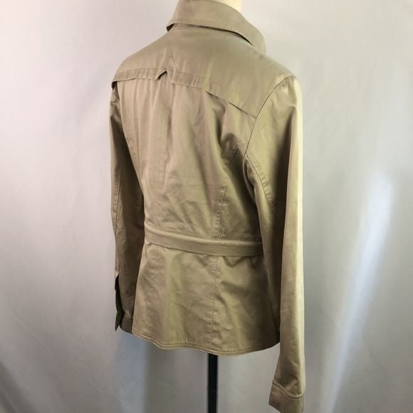 Ann Fontaine Tan Convertible Jacket
