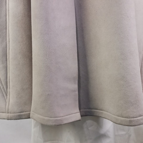 Vintage  Cream Shearling 3/4 Jacket.
