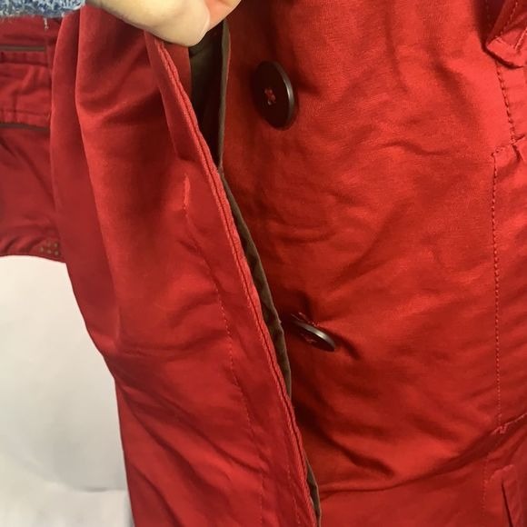 Soia & Kyo Red Trench Coat