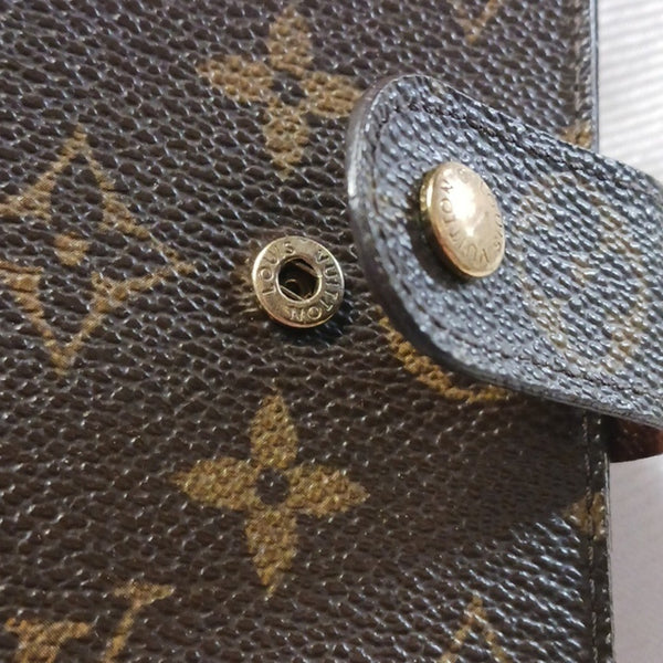 Louis Vuittone Vtg Zip And Snap/Fits Phone Wallet.