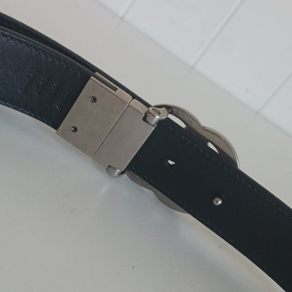 Gucci Reversable Logo Double G  Belt.