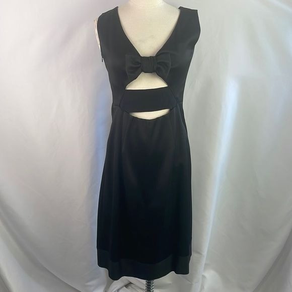Moschino Black With Bow Back Dress