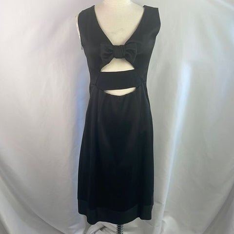Moschino Black With Bow Back Dress