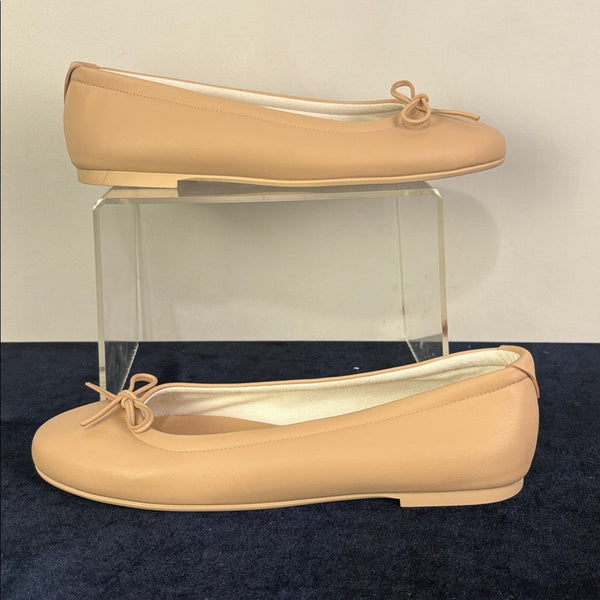 New Von Holzhausen Cream Ballet Flats