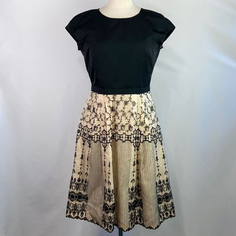 MaxMara Black Top/Ember Skirt Dress