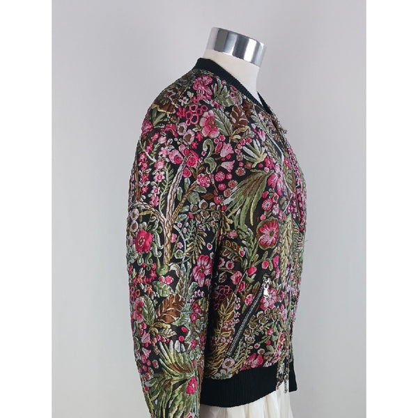 PHILLIPPE LIM MULTI BROCADE BOMBER JACKET