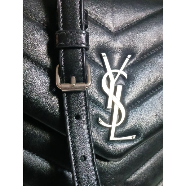 YVES ST LAURENT LOULOU TOP HANDLE BAG MATELASSE
