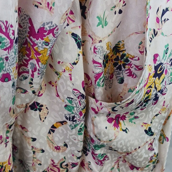 NWT Isabel Marant Ecru Floral Print Dress