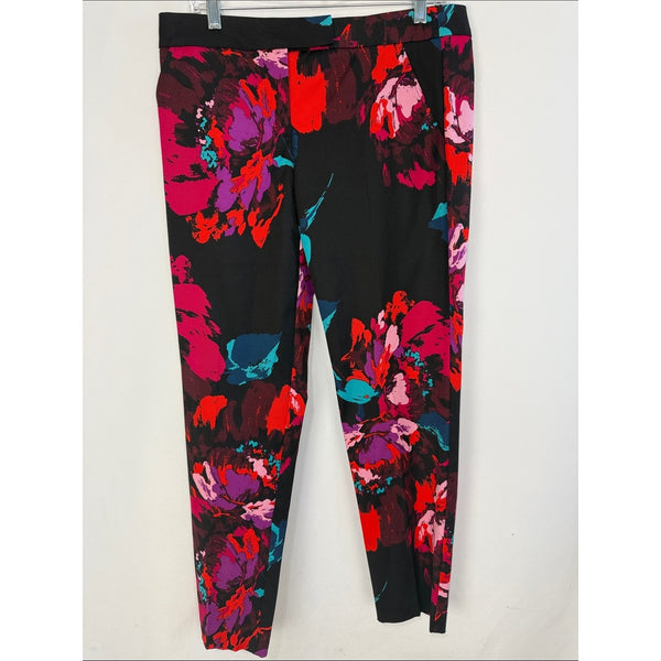 TRINA TURK FLORAL PRINT PANTS