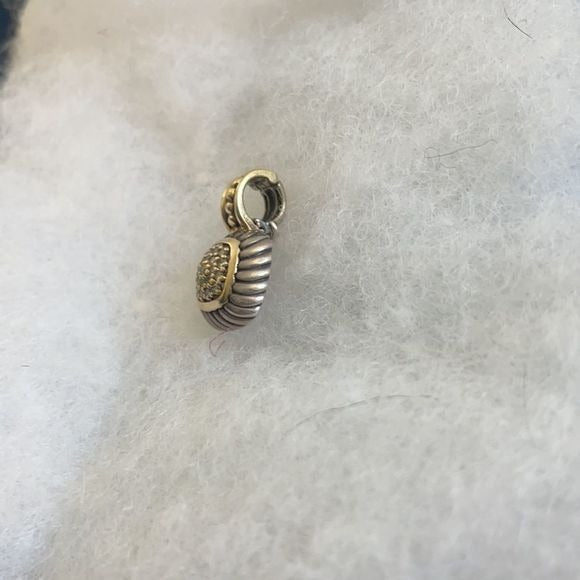 David Yurman Diamond and Sterling Silver Albion Pendant