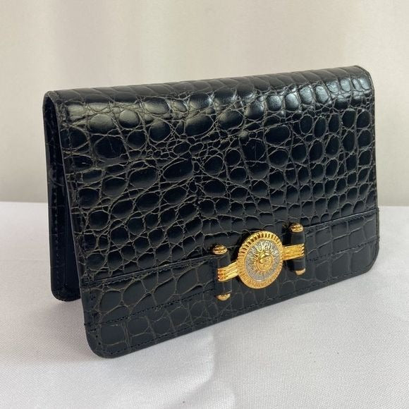 Gianni Versace Vintage Crocodile Date Book Miscellaneous