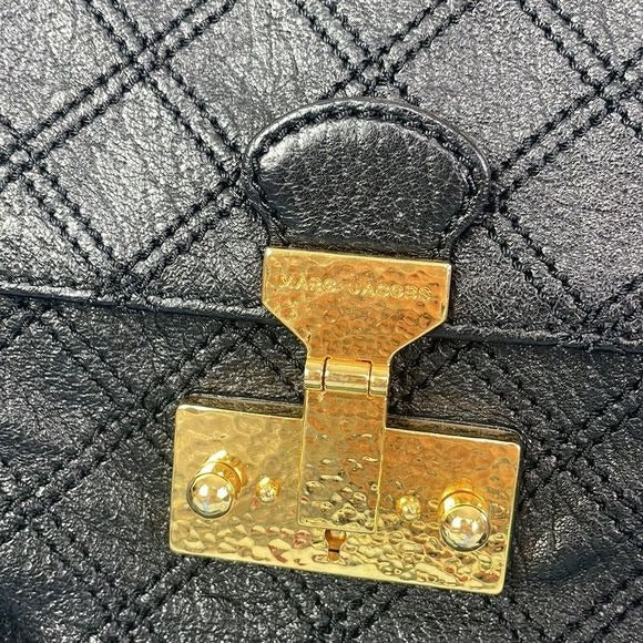 Marc Jacobs NWT Black Quilted Chain Strap Bag