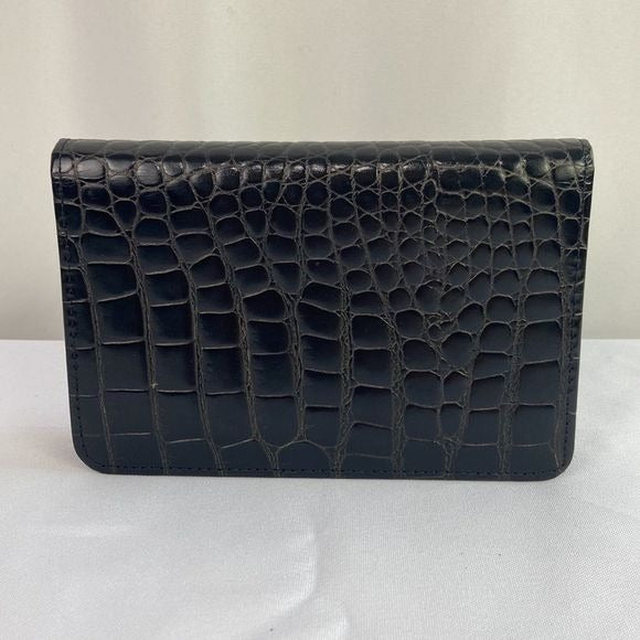 Gianni Versace Vintage Crocodile Date Book Miscellaneous