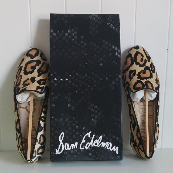 Sam Edelman Nib Animal Pony Loafers.