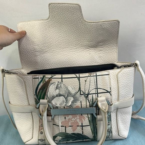 Fiorelli Botanical Print White Bag