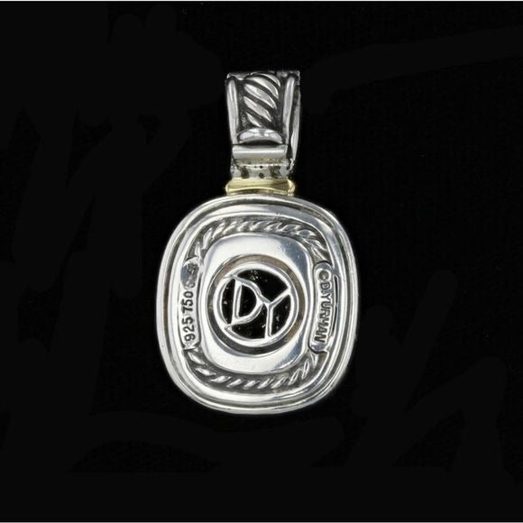 David Yurman Diamond and Sterling Silver Albion Pendant