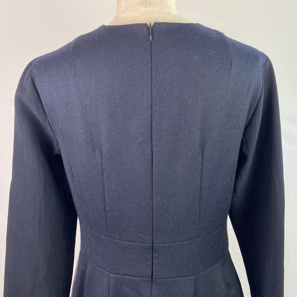 Stogova Tan Gray Black Color Block Dress