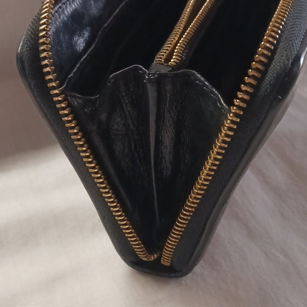Chloé Black Leather Wallet