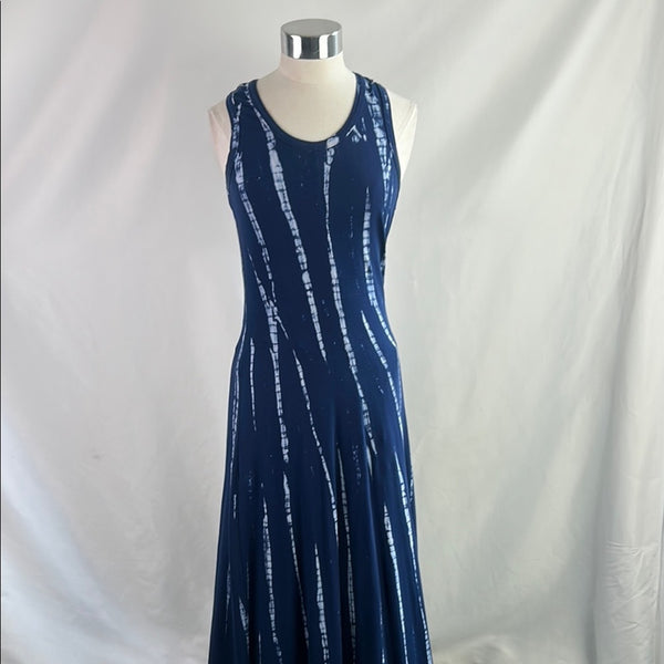 Proenza Schouler Blue Tie Dye Maxi Dress