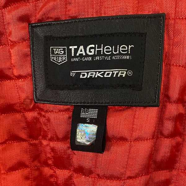 Tag Hauer Black Leather Steve McQueen Jacket