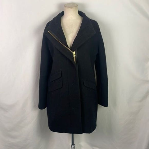 J Crew Nello Gori Wool 3/4 High Neck Jacket