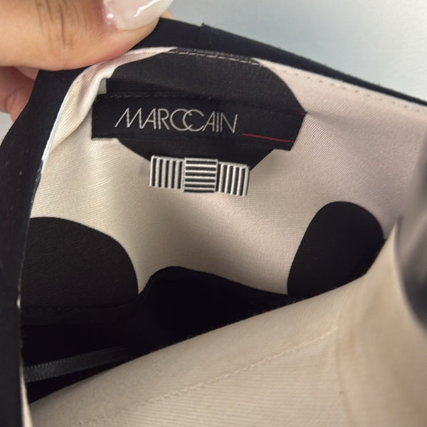 NWT Marc Cain Black With Polka Dots Jacket