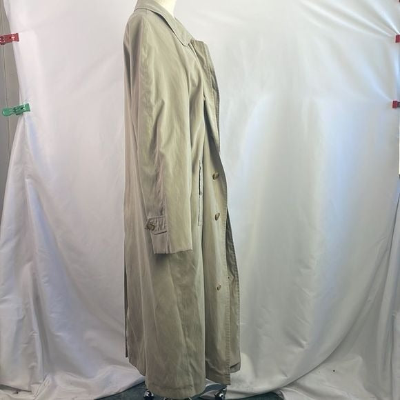 Burberry Men’s Long Plaid Lined Coat