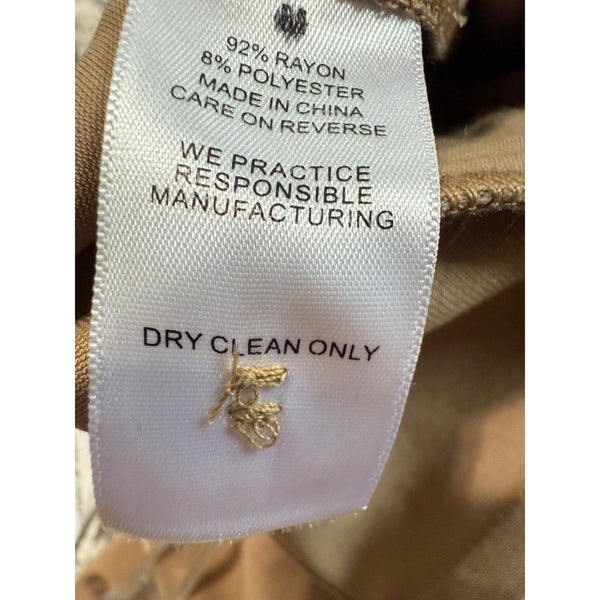 NONCHALANT TAN TROUSERS