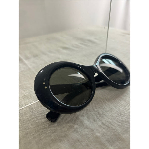 VINTAGE RACY BLACK 60S AMERICAN SUNGLASSES