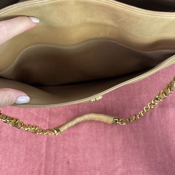 Chanel Large Cream Tote As Is
