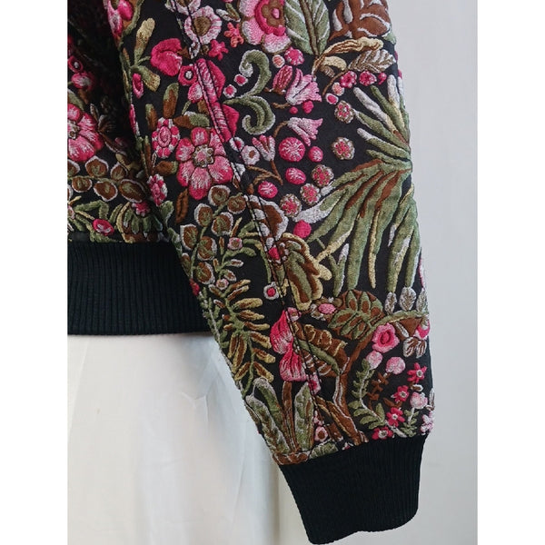 PHILLIPPE LIM MULTI BROCADE BOMBER JACKET