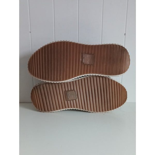 DOLCE VITA BLK WH PLATFORM SNEAKERS