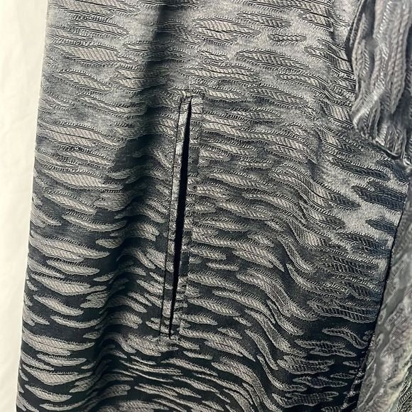 Vintage Black Brocade Opera Jacket