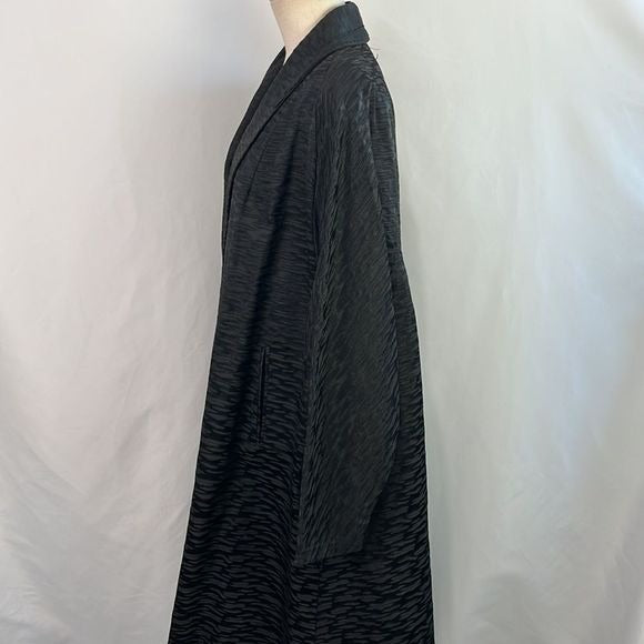 Vintage Black Brocade Opera Jacket